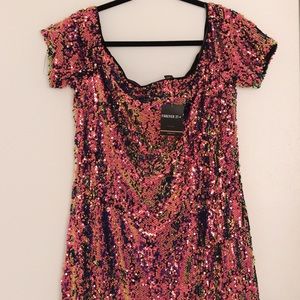 Sequin Mini Dress